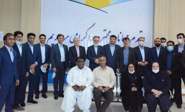 بازدید مدیرعامل و اعضای هیات مدیره بیمه ایران معین از شعبه چابهار