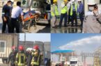 مانور مشترک منطقه ای سطح ۲ آموزشی در سکوی بارگیری SM پتروشیمی پارس برگزار شد مانور مشترک منطقه ای سطح ۲ آموزشی در سکوی بارگیری SM پتروشیمی پارس برگزار شد