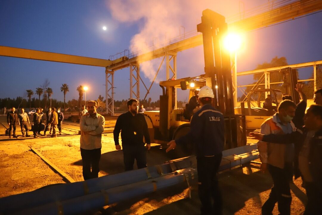 تجهیزات جدید لوله‌سازی در گروه ملی صنعتی فولاد ایران نصب شد