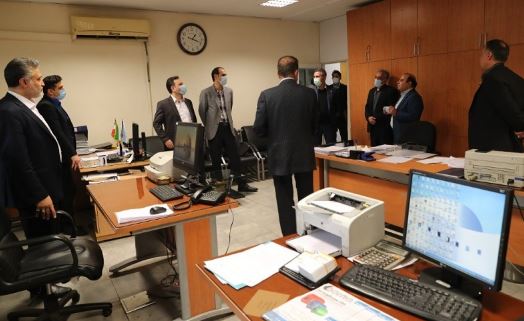 بازدید اعضای هیات مدیره بانک ملی ایران از اداره کل سرمایه گذاری و امور شرکت ها و شعبه وحدت