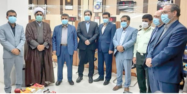 افتتاح شعبه بانک سینا در قلعه گنج استان کرمان