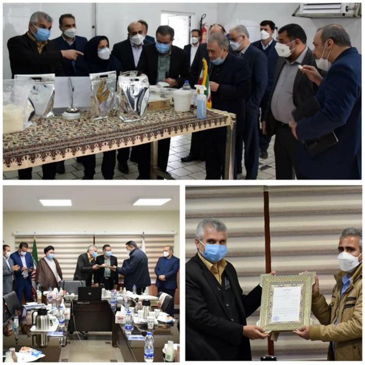 ۱۶ طرح توسعهای در پگاه اصفهان افتتاح شد