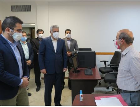 بازدید دکترشیری از جلسه مصاحبه پذیرفته شدگان تهرانی آزمون استخدامی پست بانک ایران