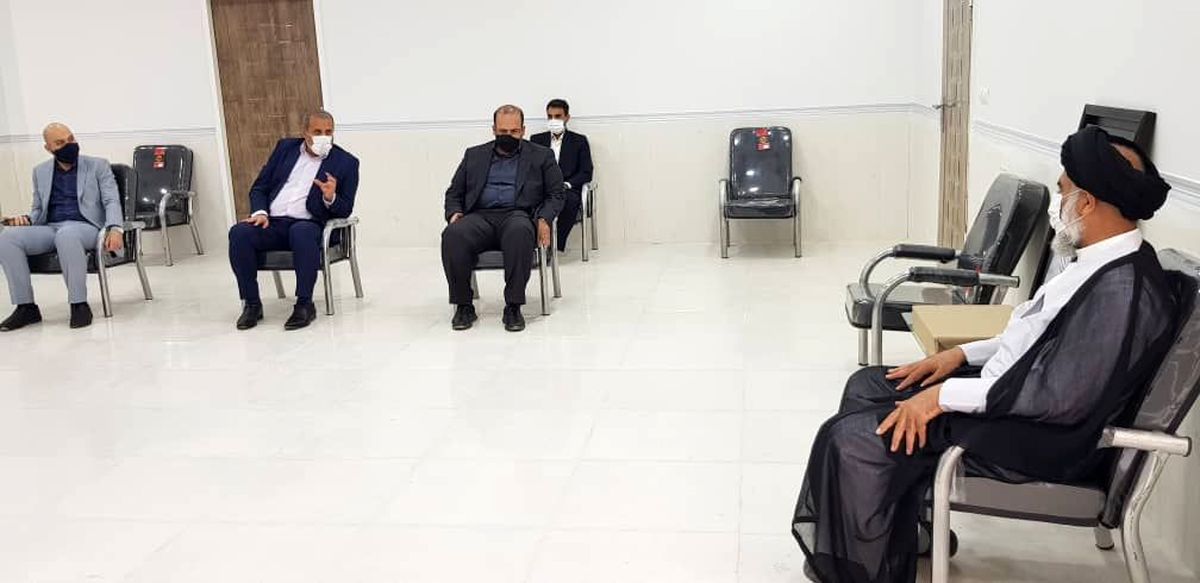 دیدار مدیرعامل فولاد خوزستان با نماینده ولی فقیه در استان خوزستان