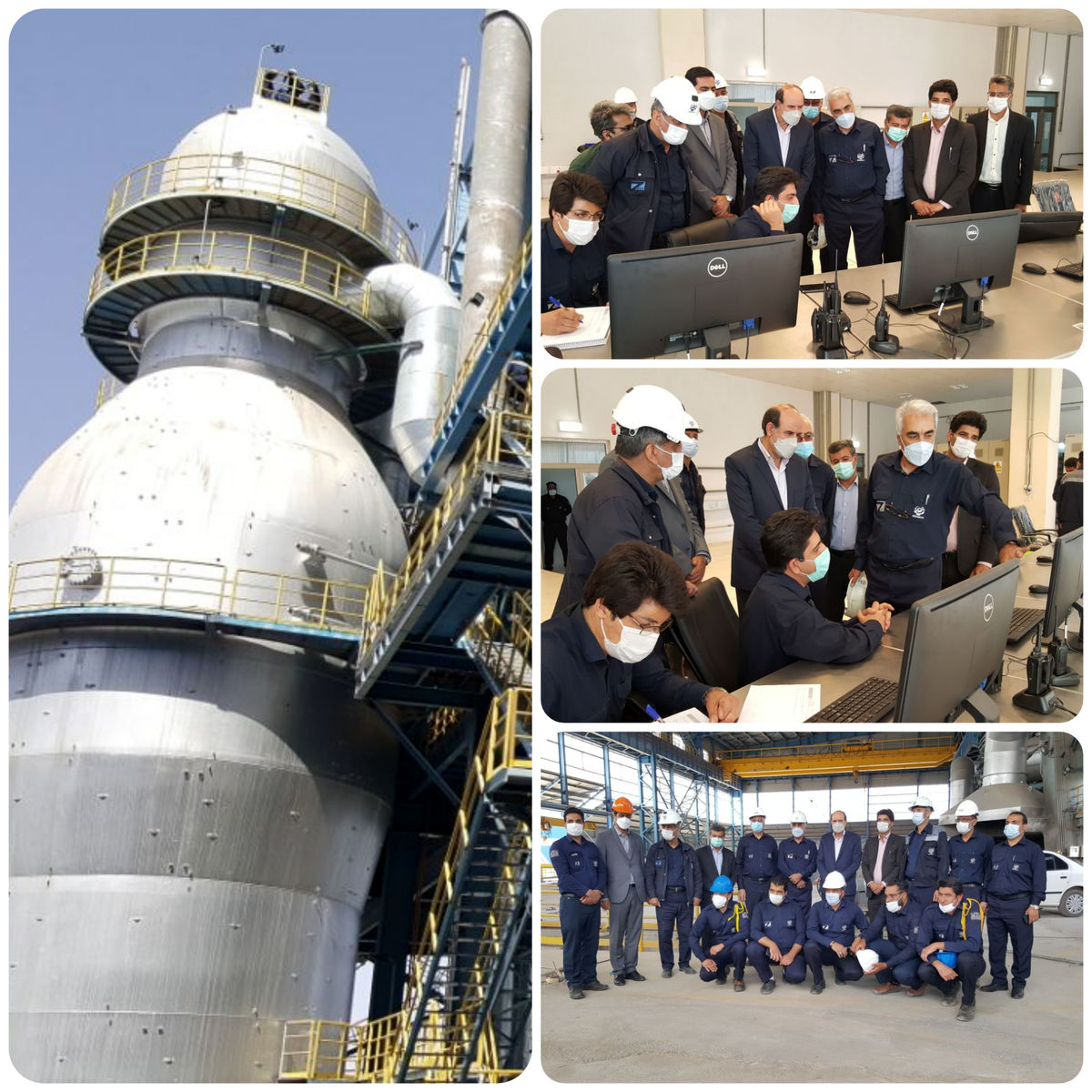 مراحل آماده‌سازی تولید چدن در کارخانه فولاد زرند ایرانیان وارد فاز اجرایی شد