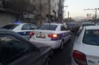 ترافیک سنگین صبحگاهی در معابر شهر تهران