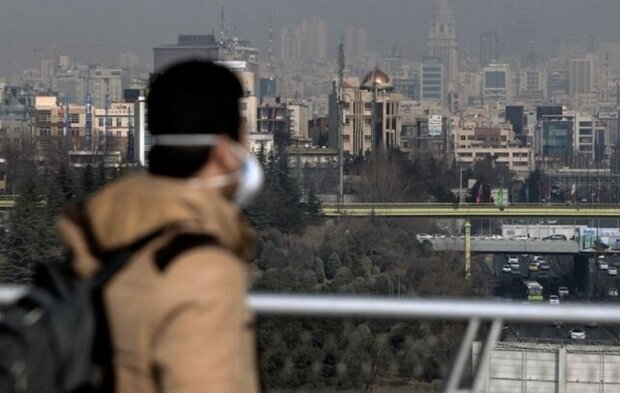 کاهش کیفیت هوا در مناطق پرتردد تهران به دنبال عدم وزش باد موثر