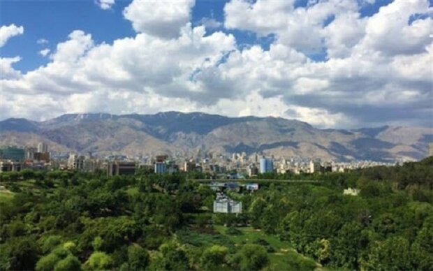 کیفیت هوای تهران در شرایط «قابل قبول» قرار دارد