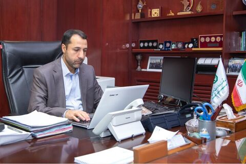 بازدیدمجازی دکتر صالح آبادی از شعبه سنندج بانک توسعه صادرات ایران