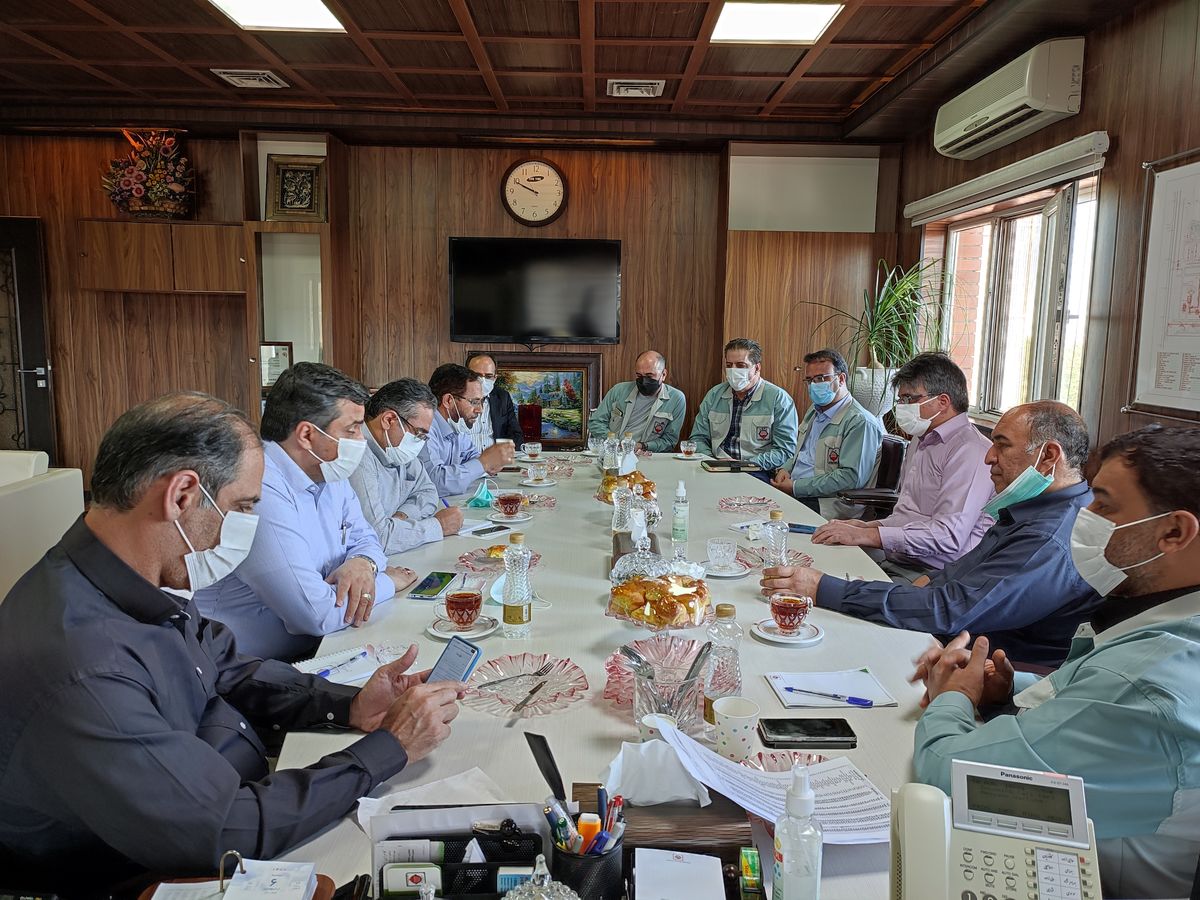 بازدید مدیرعامل و اعضای هیات مدیره شرکت سرمایه گذاری توسعه معادن و فلزات از شرکت آهن و فولاد ارفع