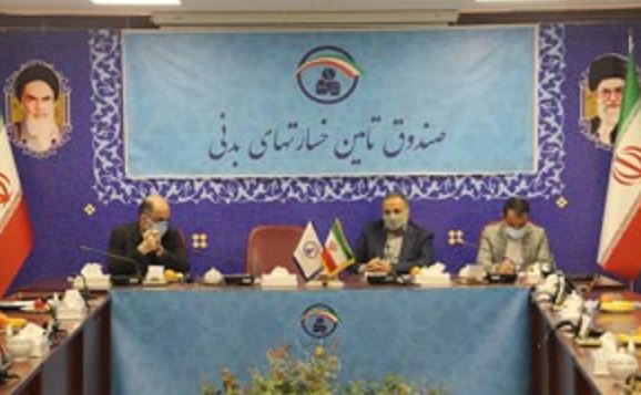 مراسم مدیر جدید حراست صندوق تأمین خسارتهای بدنی برگزار شد