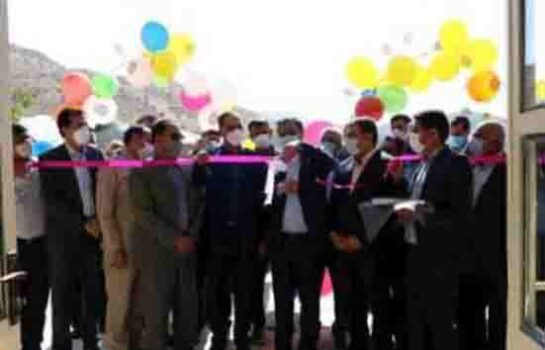 « مدرسه امید تجارت» در روستای ریگون سپیدان افتتاح شد