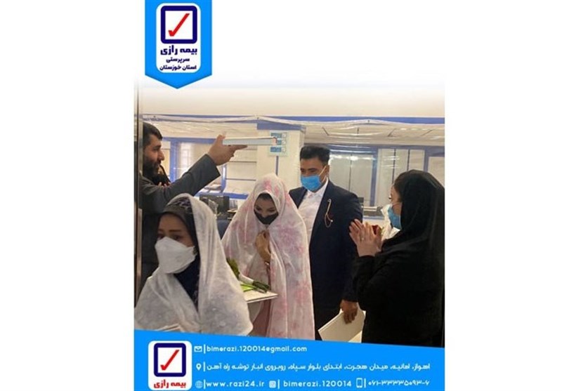 چتر بیمه رازی بر سر زوج‌های خوزستانی