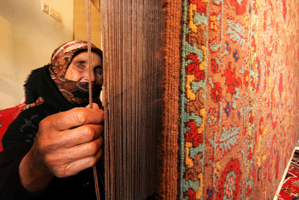 گره کور بر صادرات فرش ایرانی
