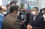 بازدید چند تن از اعضای هیئت دولت از غرفه ذوب آهن اصفهان در سومین نمایشگاه تقاضای ساخت و تولید ایرانی