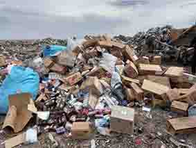 امحاء بیش از ۱۵ تن انواع کالای قاچاق فاقد استاندارد و بهداشت