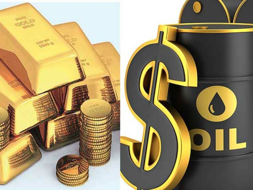 قیمت طلا و نفت در معاملات بین‌المللی درجا زد