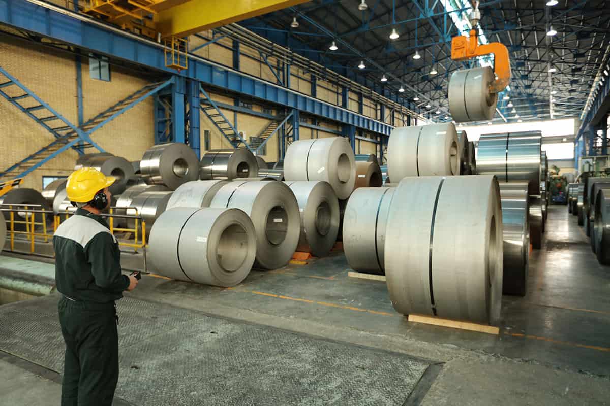 صادرات بیش از ۲٫۱ میلیون تن فولاد تا پایان مردادماه