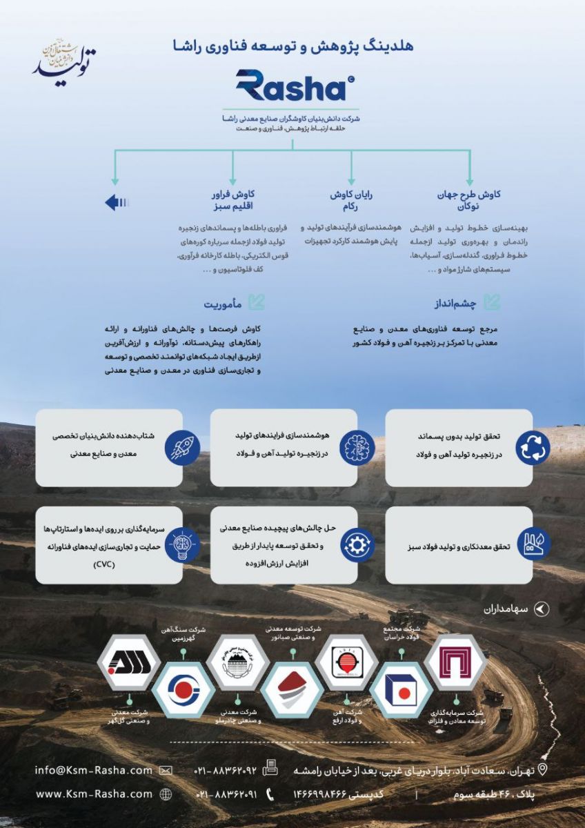 تقویت اقتصاد دانشبنیان و بومیسازی تکنولوژی؛ دو ماموریت اصلی راشا