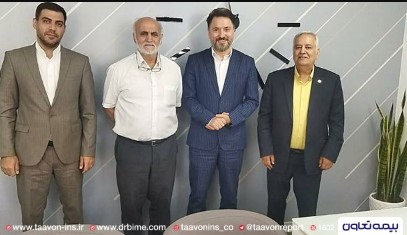 دیدار رییس انجمن ورزش شرکت های ایران با مدیرعامل بیمه تعاون