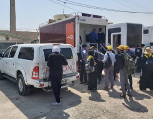 استقبال زائران اربعین از خدمات خودپردازهای بانک پارسیان