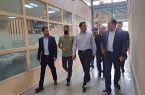 بازدید رئیس کمیسیون صنایع مجلس از واحد تولید پالت اهتمام جم در عسلویه
