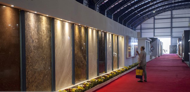 چهاردهمین نمایشگاه بینالمللی سنگ ایران در محلات آغاز بکار کرد