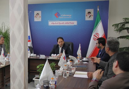دیدار روسای انجمنهای صنفی استانی نمایندگان با مدیر عامل بیمه ملت