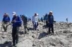 گزارش تصویری/ صعود تیم کوهنوردی حسابداران به قله شاهان‌کوه اصفهان