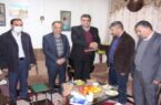 عیادت رئیس شعبه همدان بیمه‌دانا و مدیران آموزش و پرورش از بیماران فرهنگی همدان