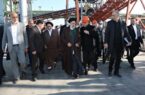 افتتاح مجتمع فولاد بافق با مشارکت بانک ملت و با حضور رییس جمهوری