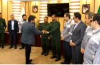 مراسم معارفه فرمانده بسیج پایگاه مقاومت شهید چمران شرکت پتروشیمی زاگرس برگزار شد مراسم معارفه فرمانده بسیج پایگاه مقاومت شهید چمران شرکت پتروشیمی زاگرس برگزار شد