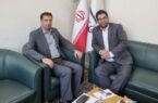 جلسه راهبردی مدیرعامل فولاد اقلید با نماینده مردم اقلید در مجلس