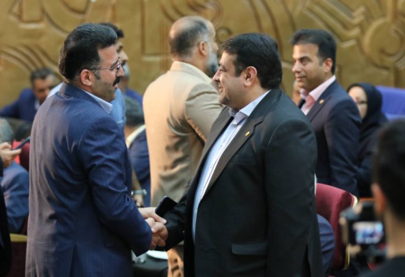 افتتاح پانزدهمین نمایشگاه صنعت مالی با حضور مدیر عامل بانک ملی ایران