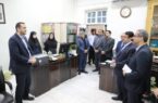 بازدید دکتر نجارزاده از اداره کل روابط عمومی بانک ملی ایران