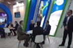 نمای مشتری مداری در غرفه پتروشیمی خوزستان نمای مشتری مداری در غرفه پتروشیمی خوزستان