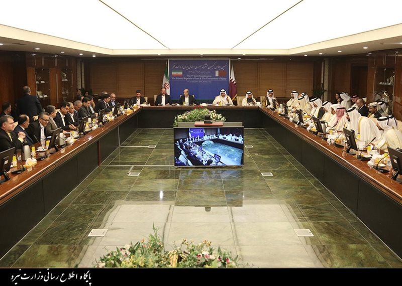 نهمین اجلاس کمیسیون مشترک همکاری‌های ایران و قطر به کار خود پایان داد