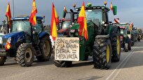 کشاورزان اسپانیایی به جنبش اعتراضی اروپا پیوستند