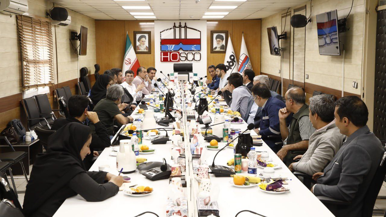 فولاد هرمزگان جنوب میزبان چهارمین نشست کارگروه گندله و آهن اسفنجی آزمایشگاههای زنجیره فولاد و معادن کشور