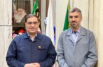 دیدار قائم مقام مدیرعامل فولاد خوزستان با فرمانده حوزه مقاومت بسیج شهید بقایی دیدار قائم مقام مدیرعامل فولاد خوزستان با فرمانده حوزه مقاومت بسیج شهید بقایی