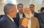 بازدید دکتر مهدی چمران، رئیس شورای اسلامی شهر تهران، از غرفه موسسه اعتباری ملل، در نمایشگاه بینالمللی مشهد بازدید دکتر مهدی چمران، رئیس شورای اسلامی شهر تهران، از غرفه موسسه اعتباری ملل، در نمایشگاه بینالمللی مشهد