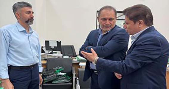 بازدید مدیران ارشد بانک توسعه صادرات ایران از نحوه خدمات رسانی شعب کشیک