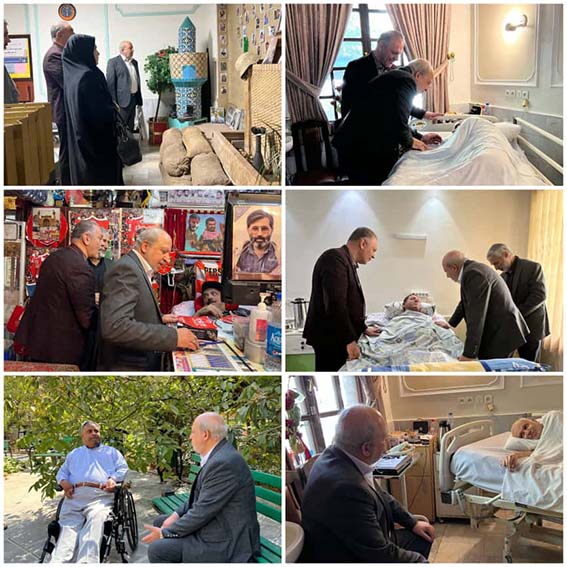 جانبازان سرمایههای ماندگار عزت ایران هستید