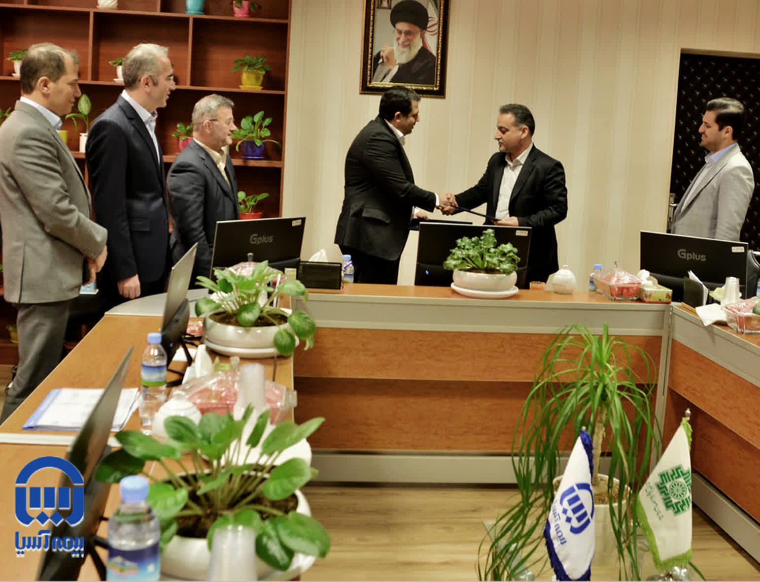 هشتمین سال تمدید قرارداد بیمه آسیا با سازمان امور مالیاتی کشور