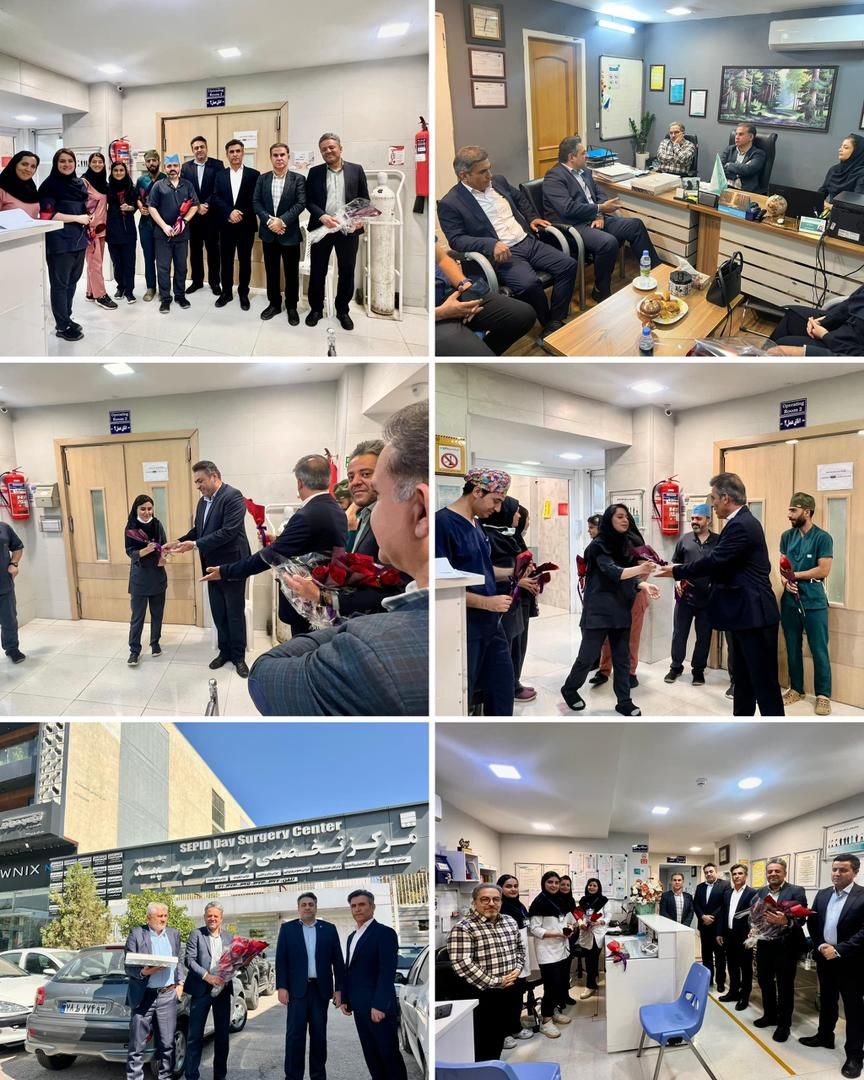 تجلیل بانک ایران زمین از کادر پرستاری بیمارستان های شیراز