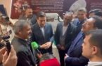 بازدید دکتر اتابک، وزیر صمت، و دکتر افشین، معاون علمی رئیسجمهور، از دستاورد بومیسازی گهرزمین در نمایشگاه «فرایران» بازدید دکتر اتابک، وزیر صمت، و دکتر افشین، معاون علمی رئیسجمهور، از دستاورد بومیسازی گهرزمین در نمایشگاه «فرایران»