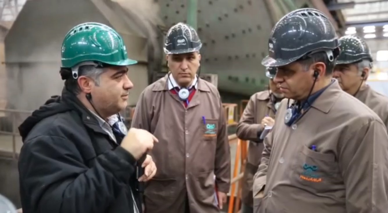 برگزاری ارزیابی جایزه ملی تعالی سازمانی در فولاد سنگان + ویدئو