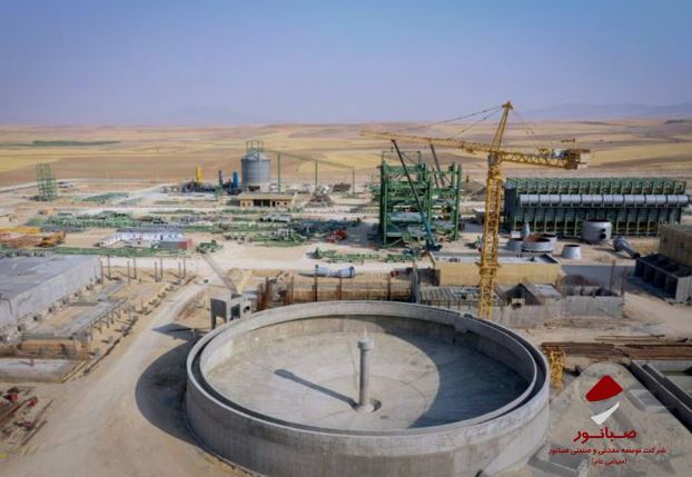 گزارش پیشرفت ماهانه پروژه آهن اسفنجی بیجار – بهمن ۱۴۰۴/ تحقق ۶۳.۱ درصد پیشرفت فیزیکی