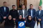 بازدید مدیرعامل بیمه معلم از شعبه همدان