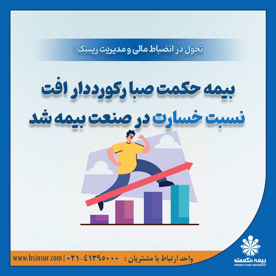 بیمه حکمت صبا رکورددار افت نسبت خسارت در صنعت بیمه شد